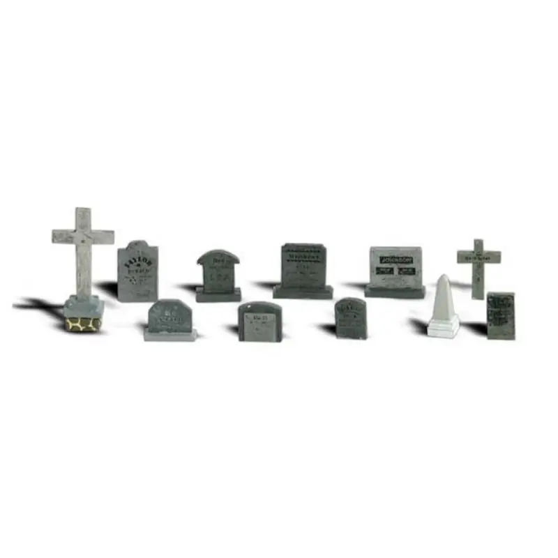 11 Pierres Tombales-N 1/160-WOODLAND SCENICS A2164 Seulement Aujourd'hui