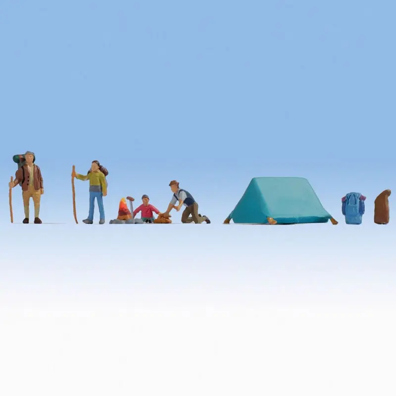 Nouvelle Collection Personnages en camping-N 1/160-NOCH 36876