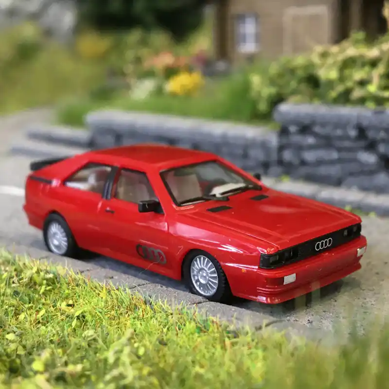 Meilleur Prix Audi Ur-Quattro, rouge - HERPA 023337 - HO 1/87