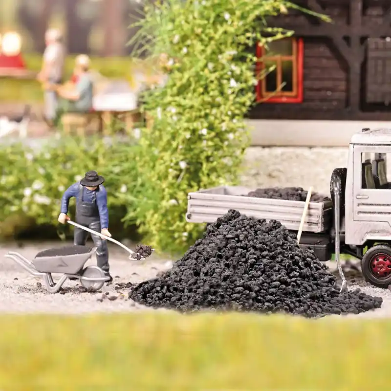 Bon Plan Ensemble d‘actions, Brûleur à charbon au travail - BUSCH 79940 - HO 1/87