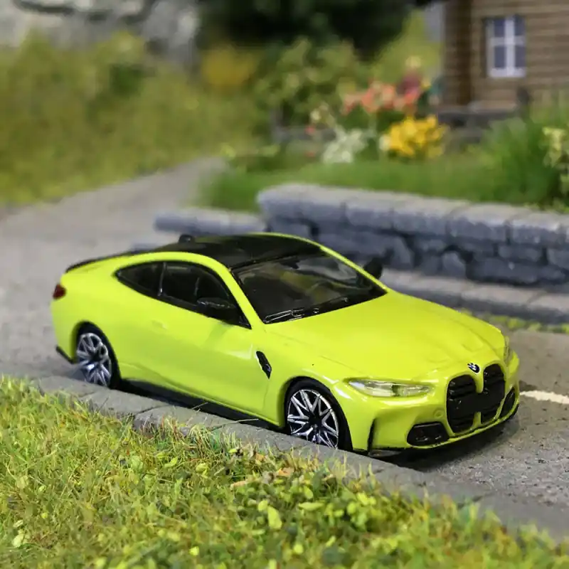 BMW M4, jaune, 2020 - Minichamps 870023020 - 1/87 Vente Flash