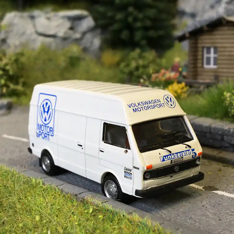 Promotion Saisonnière Volkswagen LT 35, VW Motorsport, 1975 - BREKINA 34954 - HO 1/87