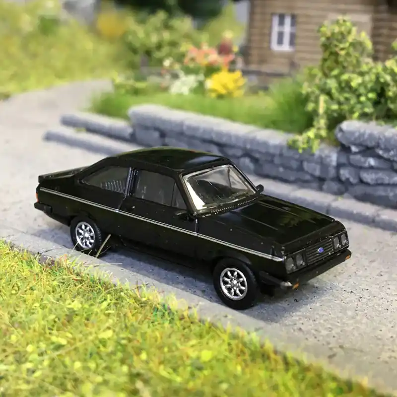 Dernière Chance Ford Escort MK II RS 2000, noir, 1977 - PCX 870723 - HO 1/87