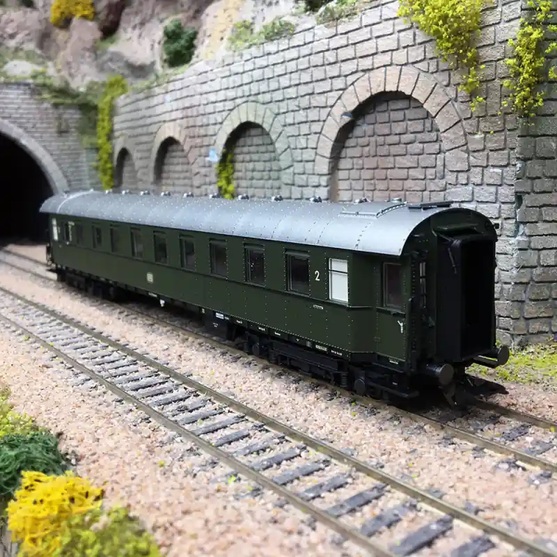 Haute Qualité Voiture train express type B4uwe, 2e classe, DB, Ep. III - MARKLIN 42520 - HO 1/87
