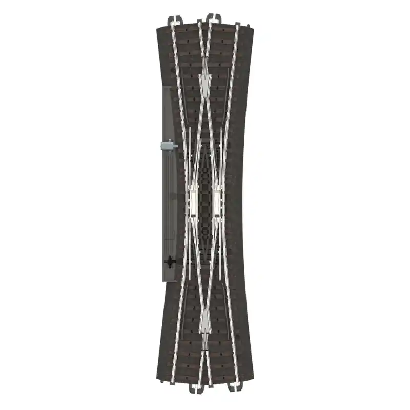 Voie C, traversée jonction double élancée avec moteur, 236,1 mm - MARKLIN 24720 - HO 1/87 Expédition Rapide