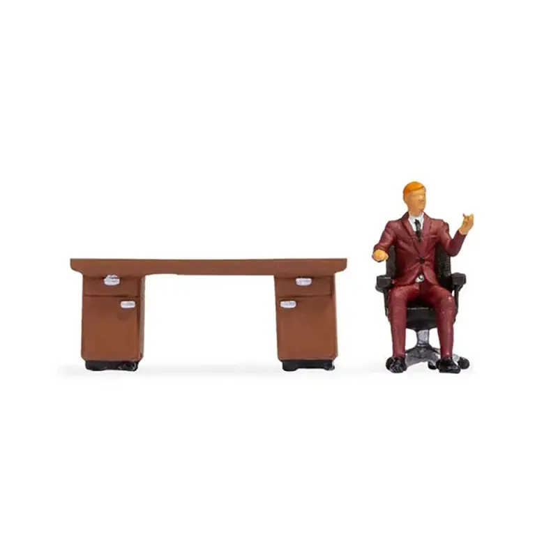 Au bureau - Noch 16518 - HO 1/87 Meilleur Choix