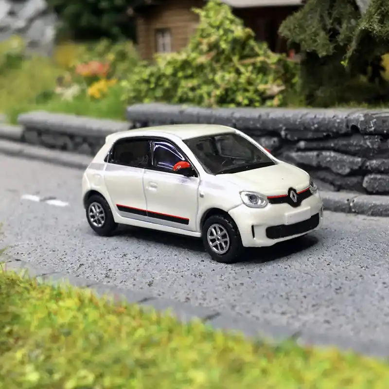Renault Twingo III Phase 2, Blanc - PCX 870370 / SAI 7500 - HO 1/87 Expédition Rapide