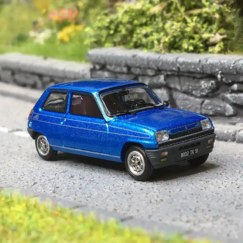 Meilleur Choix Renault R5 Alpine Turbo 1981, Bleu - REE CB-161 - HO 1/87