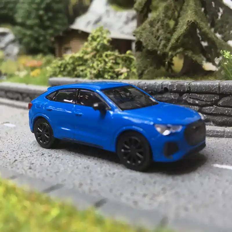 Audi RS Q3, 2019, Bleu - MINICHAMPS 870 010104 - 1/87 Meilleur Prix