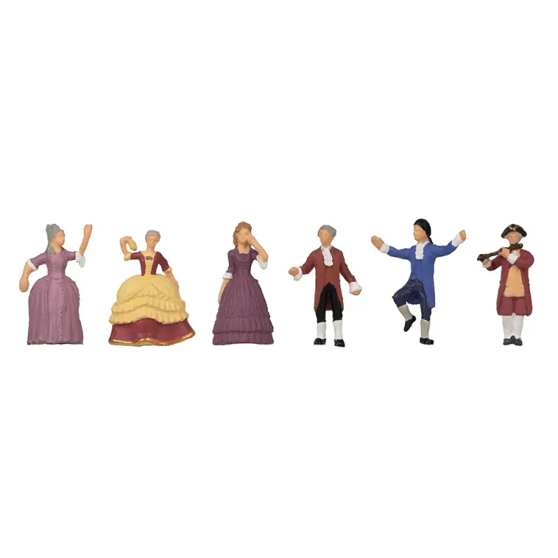 Prix Cassé 6 danseurs rococo - FALLER 151708 - HO 1/87