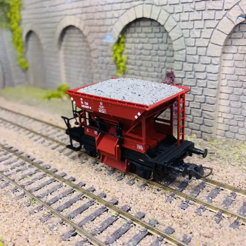 Wagon trémie à ballast "Talbot", CSD, Ep IV - ROCO 56250 - HO 1/87 Top Vente