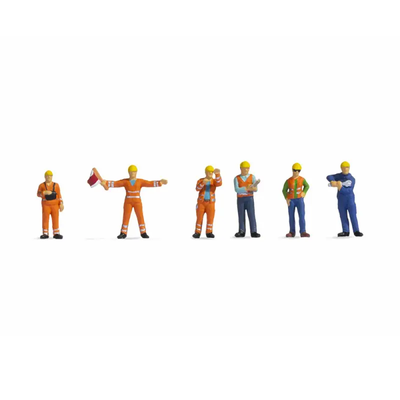 Equipe de Manoeuvres, Ouvriers (x6) - NOCH 36284 - N 1/160 Meilleure Vente