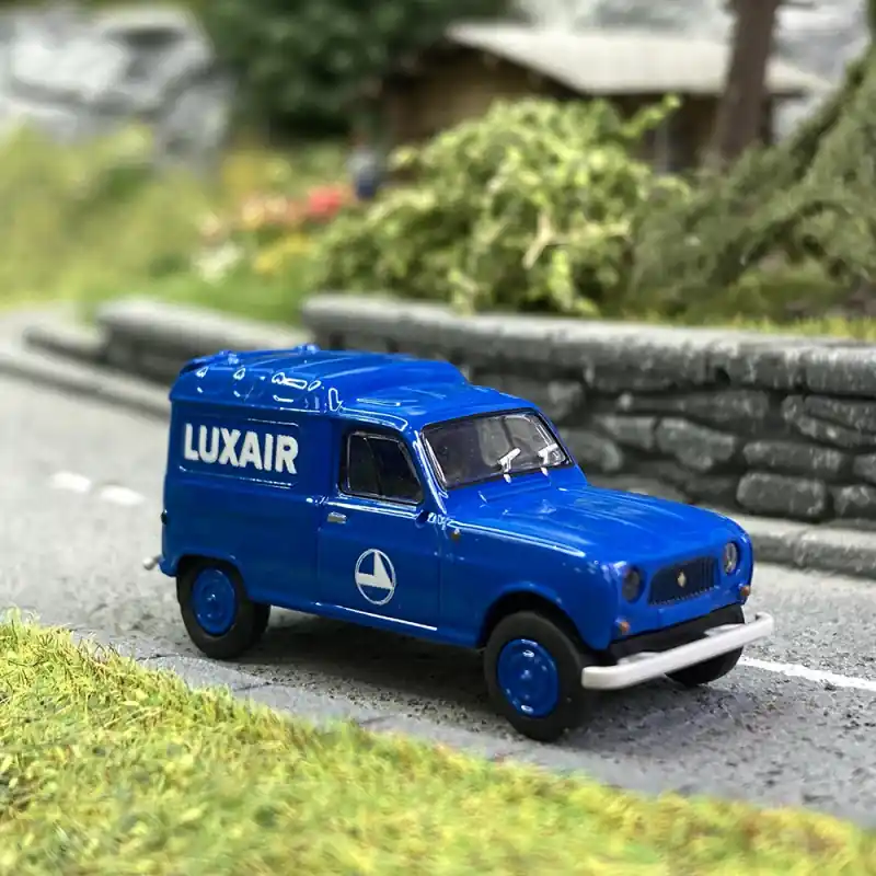 Renault 4L fourgonnette "LUXAIR" - BREKINA 14760 - HO 1/87 Paiement Sécurisé