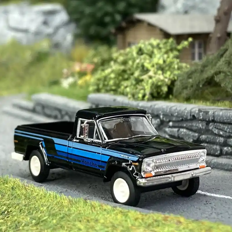 Solde Jeep Gladiator B "Honcho" Noir / Bleu - BREKINA 19810 - HO 1/87