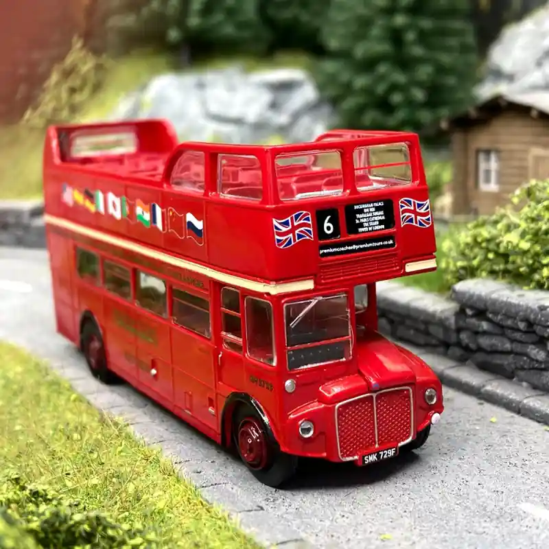 Acheter En Ligne Bus Londonnien deux étages ouvert premium tours EP III-HO 1/87-BREKINA 61102