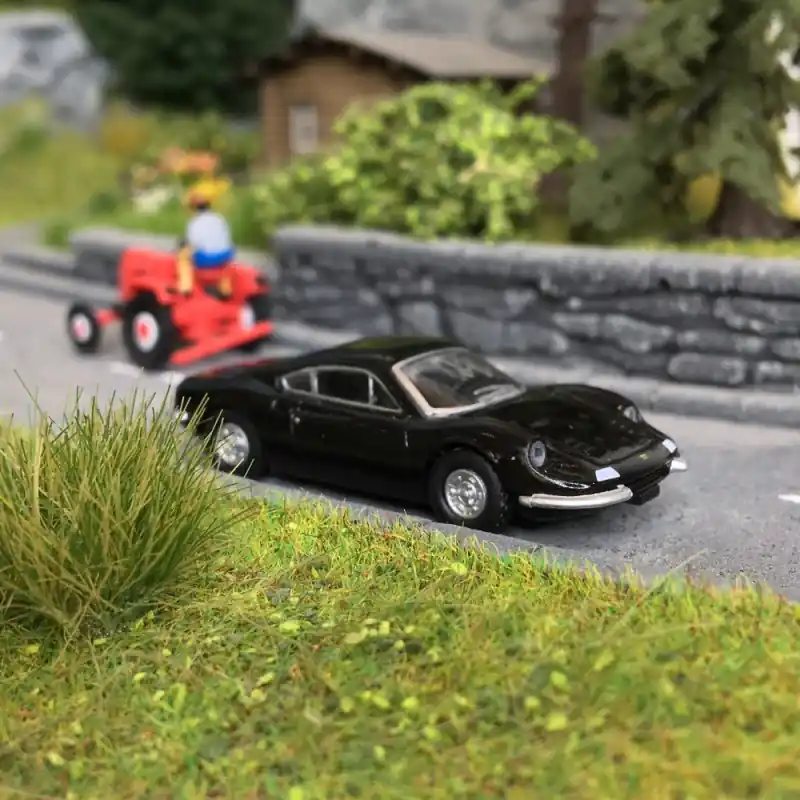 Acheter Direct Ferrari Dino 246 GT Noire-HO 1/87-PCX870217