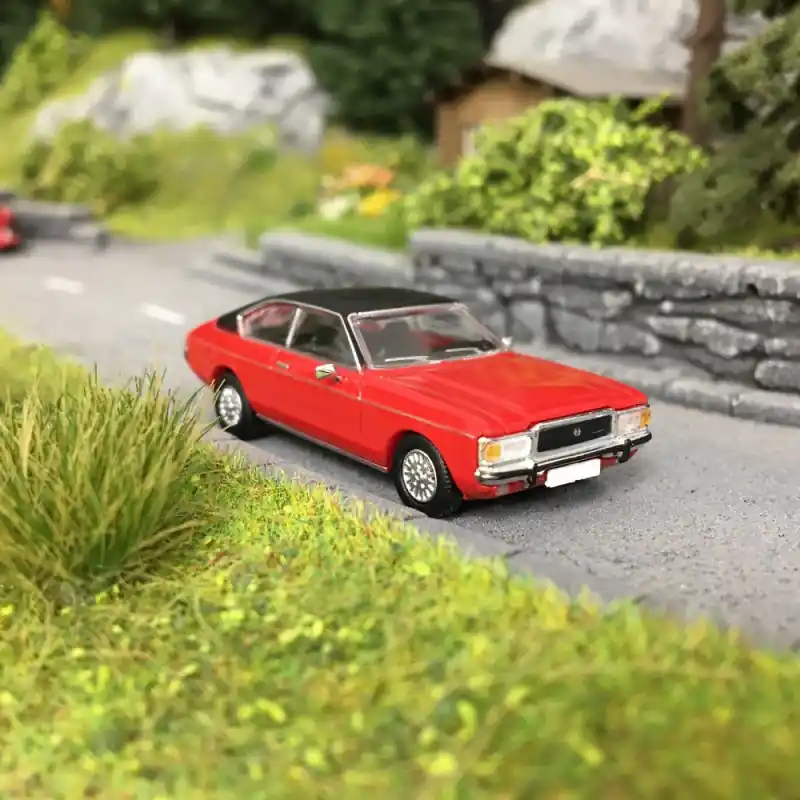 Soldes Ford Granada MK1 Coupé Rouge/Noir-HO 1/87-PCX870017