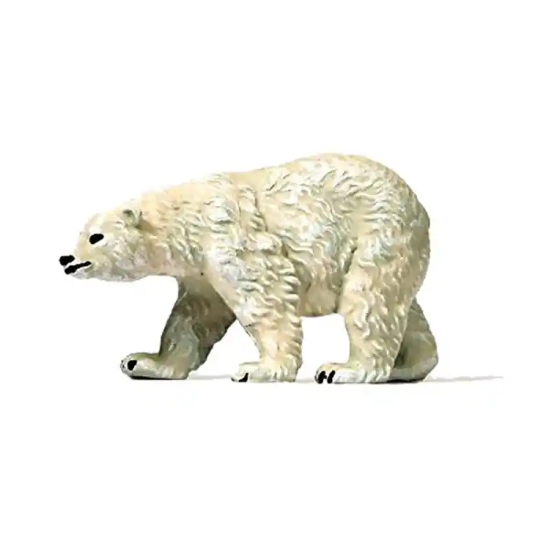 Ours Blanc Unitaire -HO 1/87-PREISER 29520 Offre Du Jour