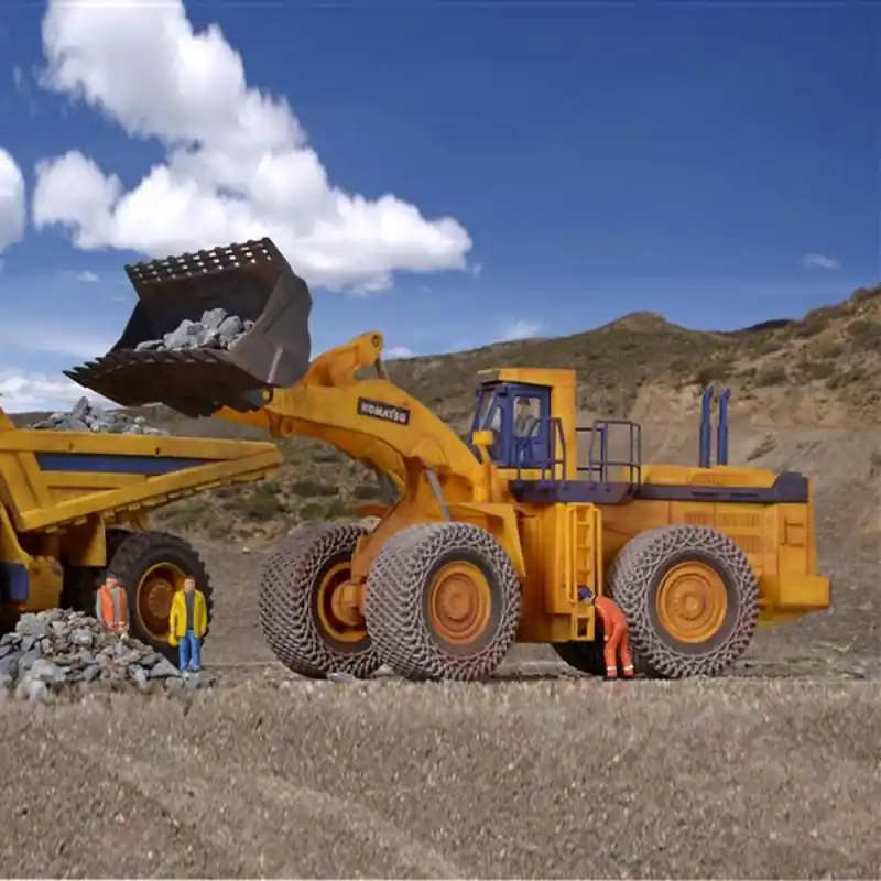 Offre Du Jour Chargeur Komatsu WA 800-2 pour exploitation des carrières -HO-1/87-KIBRI 11454