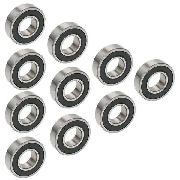 10 Roulements à billes étanche 5x10x4mm HRC1228RS Meilleur Prix