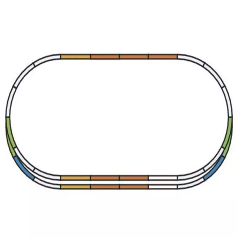(55200+55201+55212+55222+55223) Piko 55340 - SET E - Voie A Petit Prix