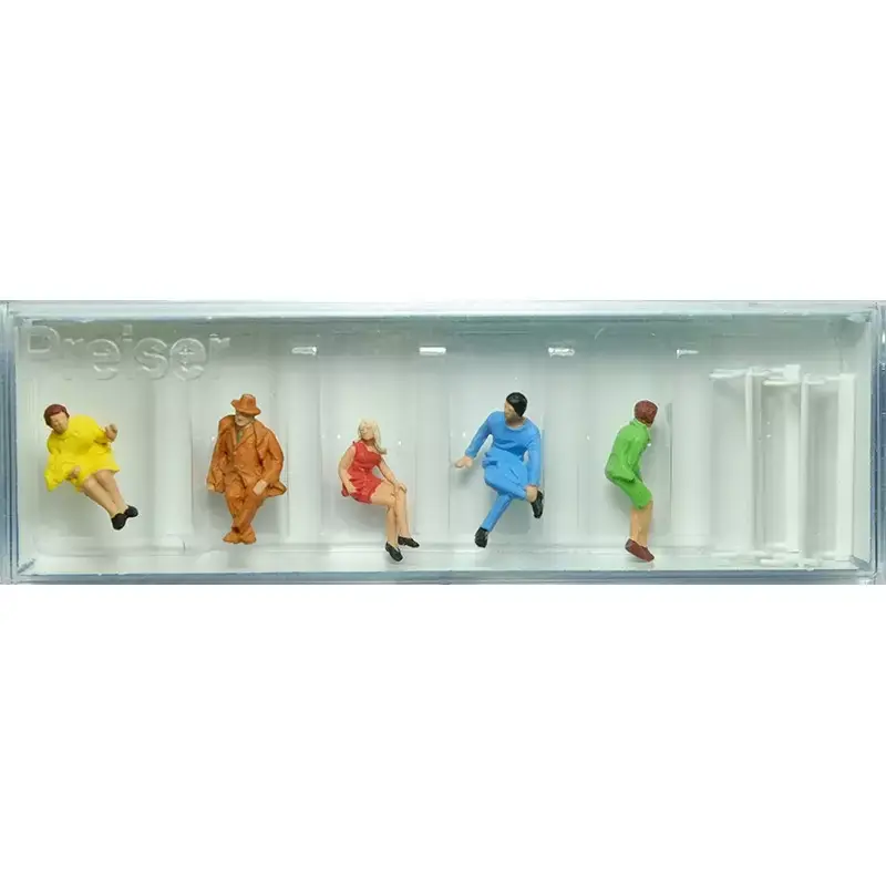 HO 1/87 PREISER 14101 - Personnes Assises Et Bancs Commander Maintenant