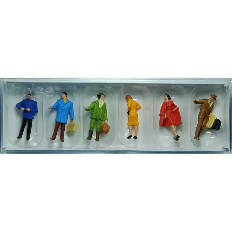 HO 1/87 PREISER 14029 - Voyageurs Qui Attendent Acheter Direct