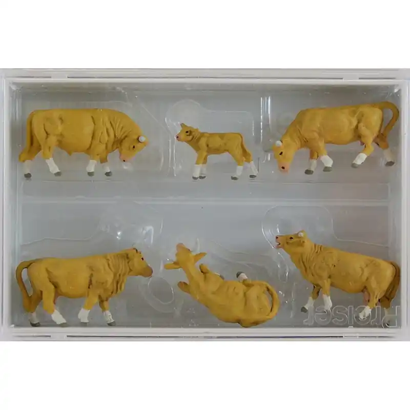 Affaire À Saisir HO 1/87 PREISER 10147 - Vaches Beiges