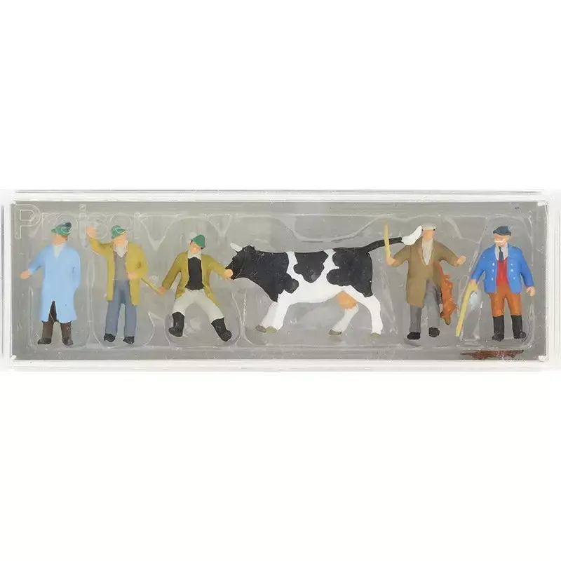 HO 1/87 PREISER 10048 - Marchands De Bestiaux Commande En Gros