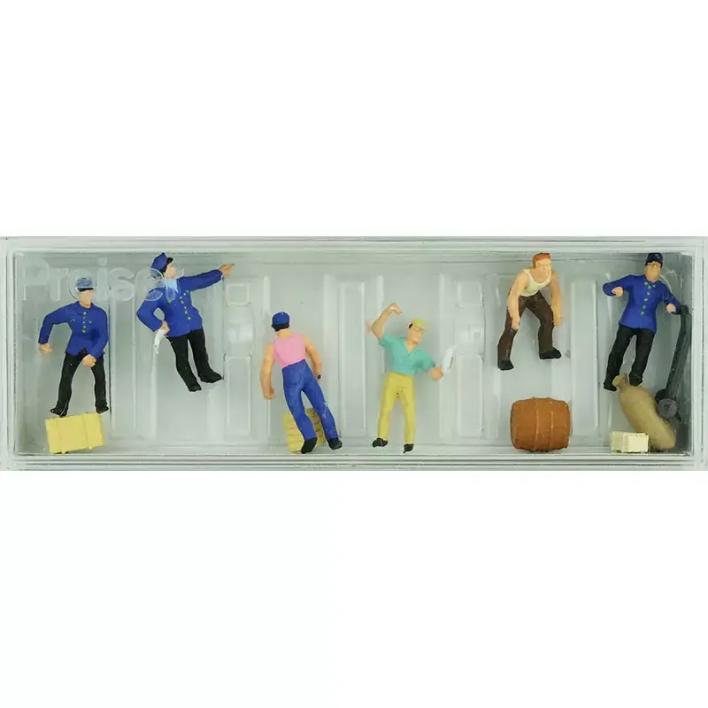 Commander Maintenant PREISER 10016 Personnel D‘entrepôt Avec Outils Et Accessoires - HO 1/87
