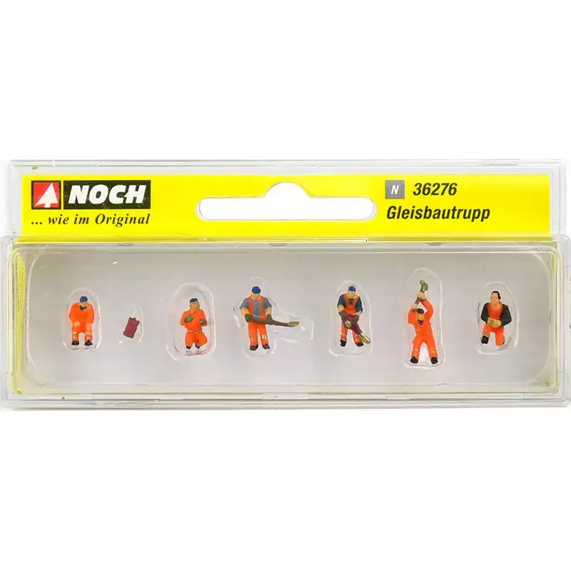 Pas Cher NOCH 36276 Equipe De Poseurs De Voie - Echelle N 1/160