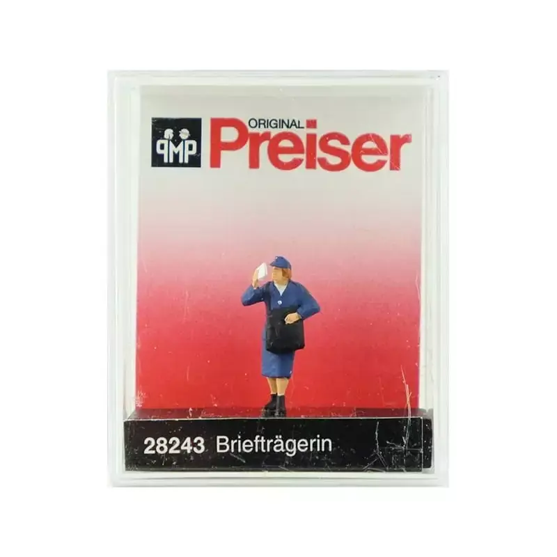 Seulement Aujourd'hui PREISER 28243 Postière - HO 1/87