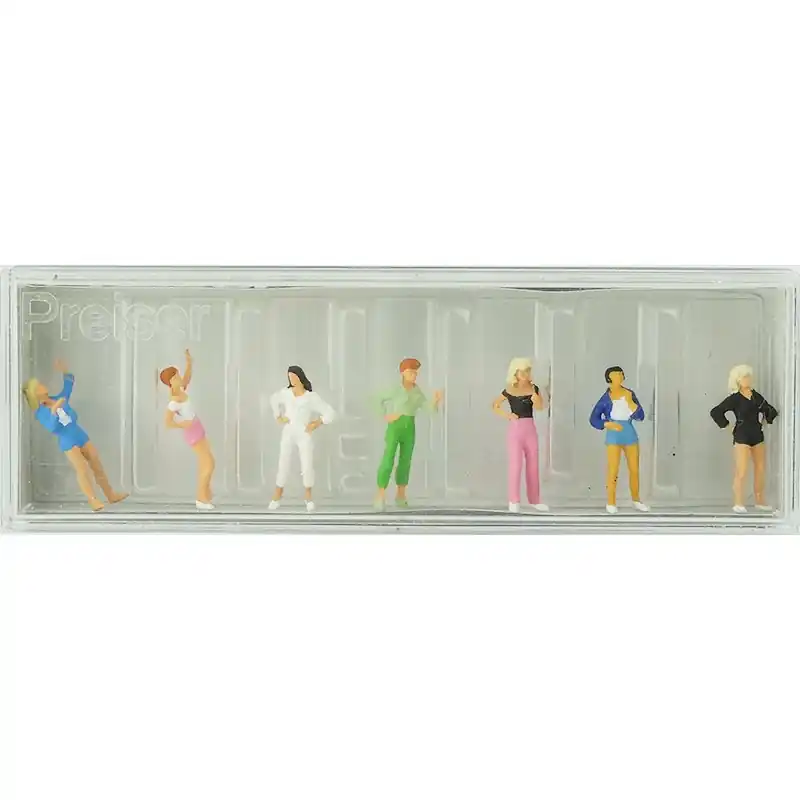 PREISER 10258 6 Jeunes Femmes - HO 1/87 Jusqu'à Épuisement Des Stocks