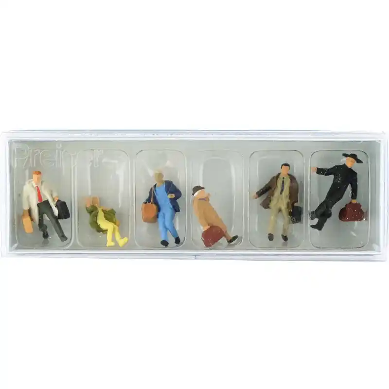 Achetez Aujourd'hui PREISER 14068 Voyageurs Pressés - HO 1/87