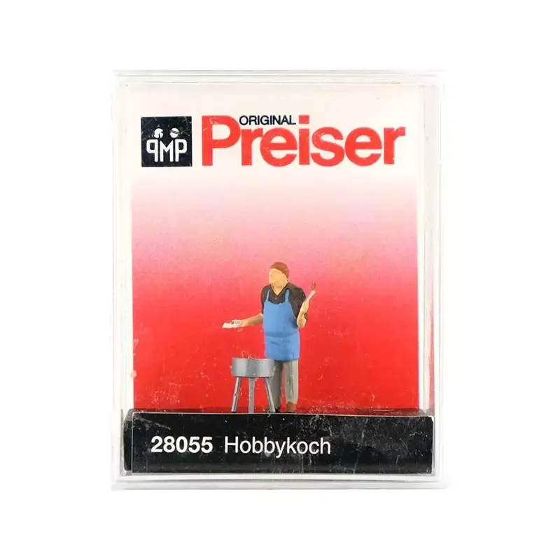 PREISER 28055 Homme Au Barbecue - HO 1/87 Affaire À Saisir