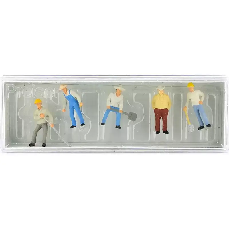 PREISER 10031 Travailleurs Américains - HO 1/87 Commander Maintenant