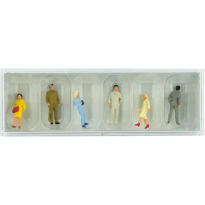 Livraison Express PREISER 14135 Passants - HO 1/87