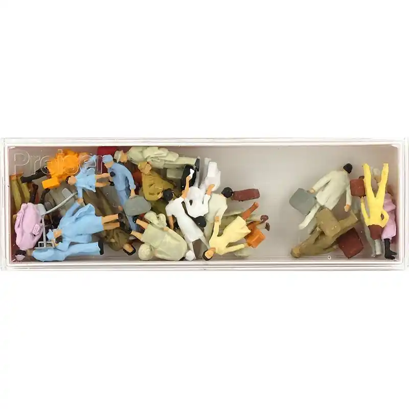 PREISER 14401 24 Voyageurs - HO 1/87 Super Prix