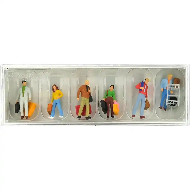 Bon Marché PREISER 10115 Voyageurs Qui Marchent - HO 1/87