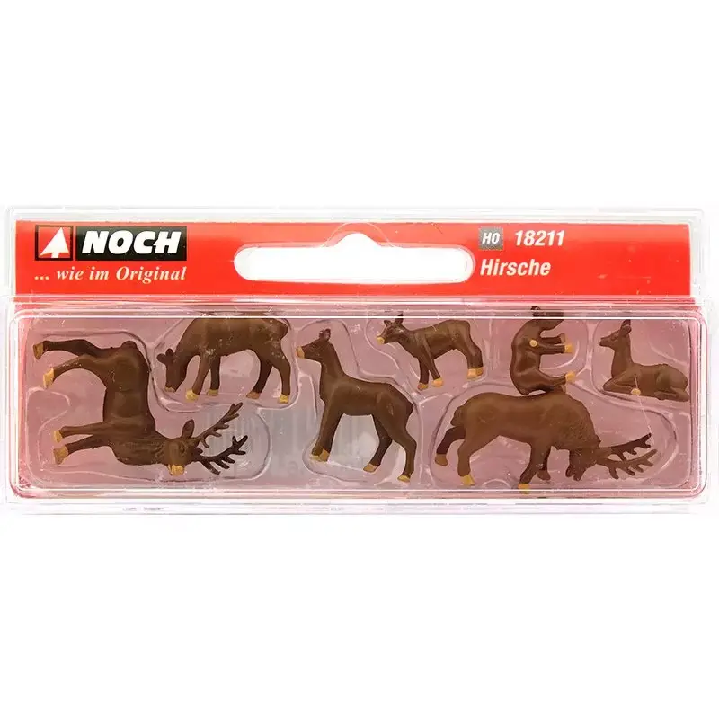 Nouvel Arrivage NOCH 18211 Cerfs, Biches Et Faons - HO 1/87