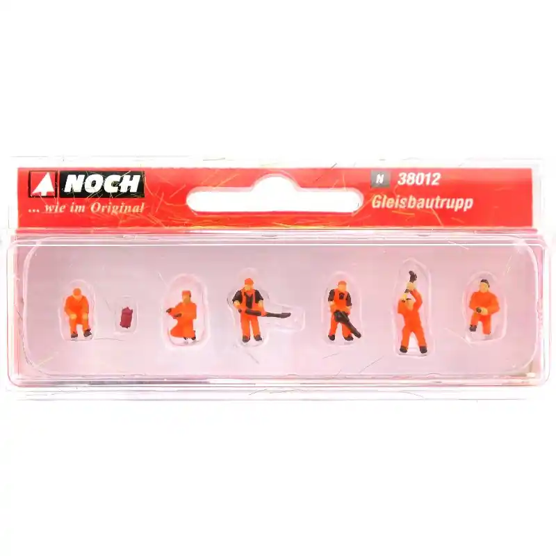 Nouvelle Collection NOCH 38012 Equipe De Poseurs De Voie - N 1/160