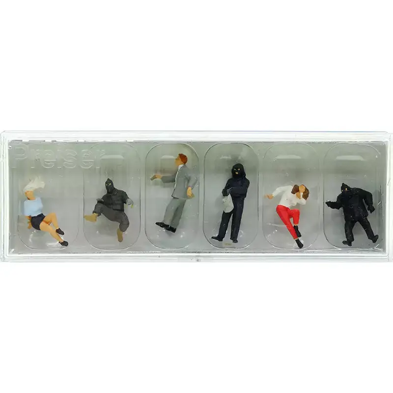 Acheter En Ligne PREISER 10588 Scène De Vol À Main Armée - HO 1/87