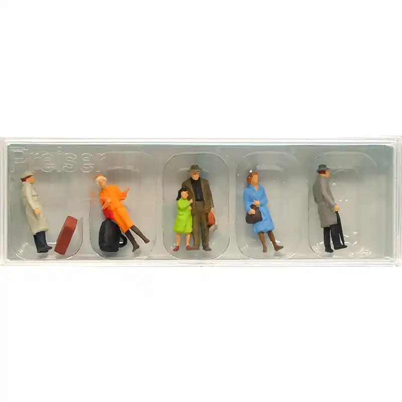 PREISER 14044 Voyageurs Debout - HO 1/87 Must-Have