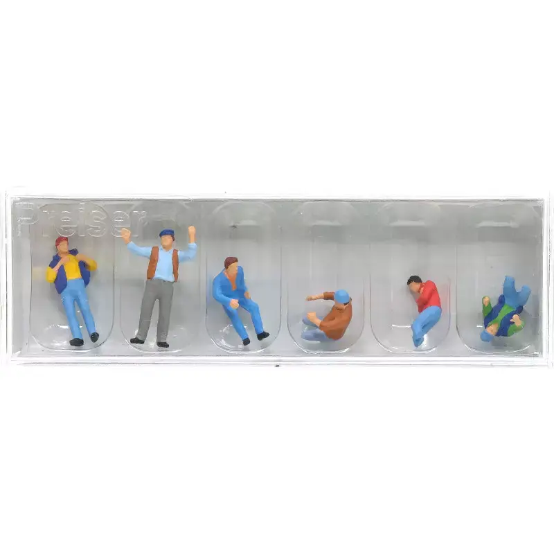 PREISER 10038 Routiers - HO 1/87 Bon Marché