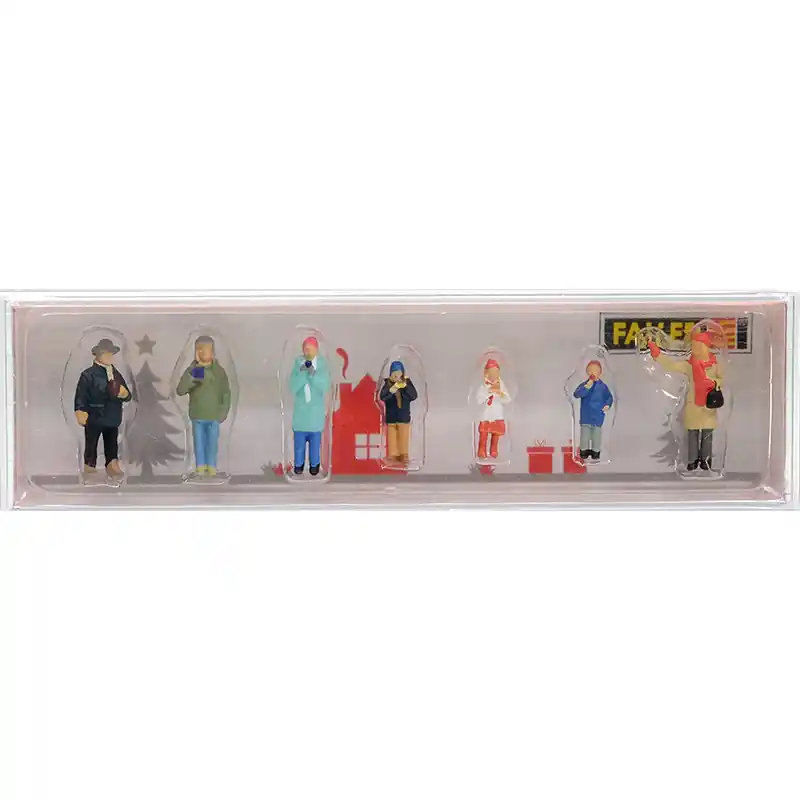 FALLER 151647 Visiteurs Du Marché De Noël - HO 1/87 Petit Prix