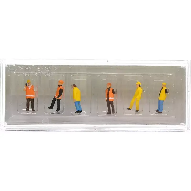 Meilleur Choix PREISER 79154 Ouvriers Avec Gilet De Sécurité - N 1/160