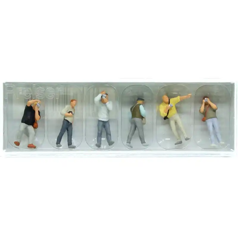 Produit De Marque PREISER 10545 Photographes - HO 1/87