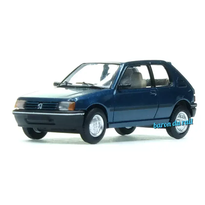 Réduction SAI 6304 Peugeot 205 XR Bleu Ming Métallisé - HO 1/87