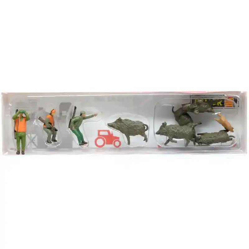FALLER 151701 Chasseurs Et Sangliers - HO 1/87 Nouvel Arrivage