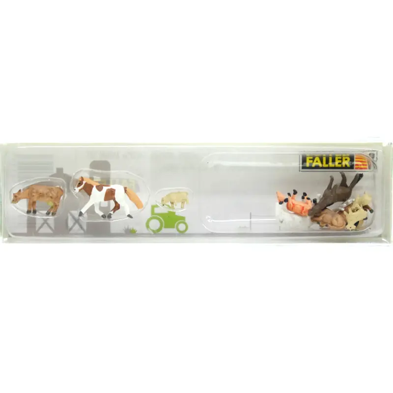 Certifié FALLER 155911 Animaux De La Ferme - N 1/160